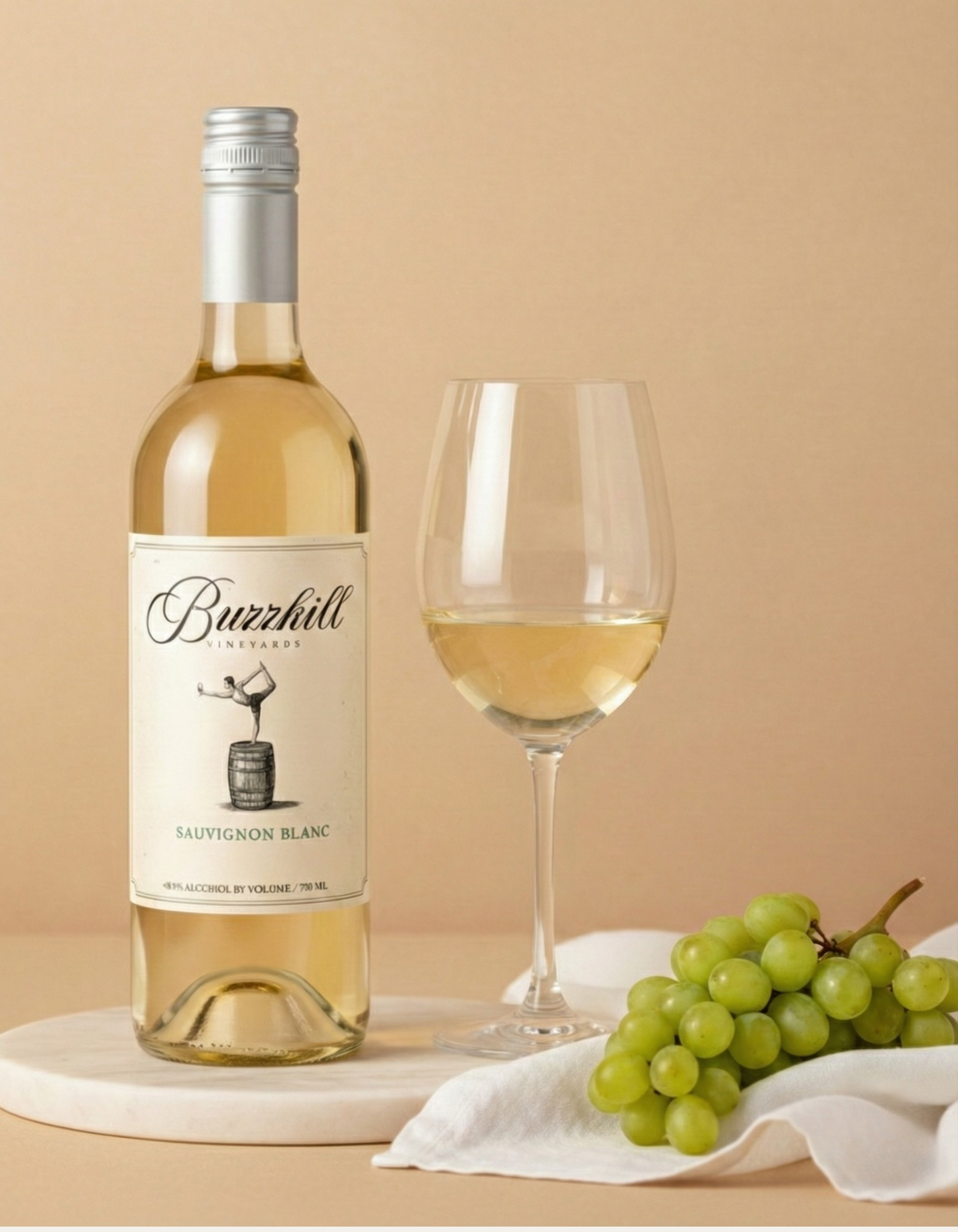 COMING SOON — Buzzkill Non-Alcoholic Wine 750mL Bottles | Low Sugar, Low Calorie, No Hangover