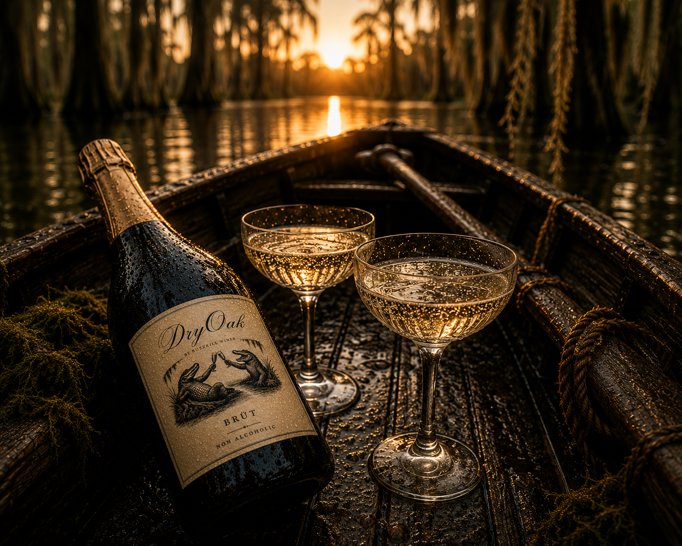 Buzzkill x DryOak Non-Alcoholic Sparkling Brut